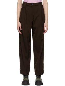 Brown Twill Trousers