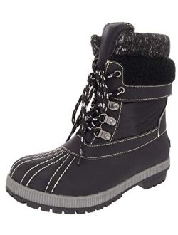 Womens Mitten Cold Weather Duck Boot for Snow