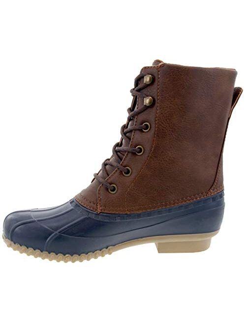 LONDON FOG Womens Wonder Cold Weather Duck Boot