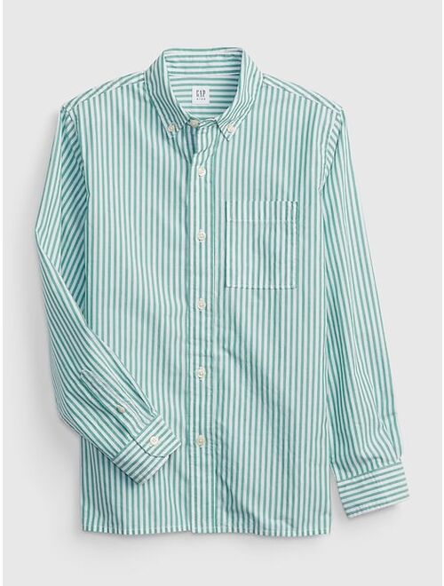 GAP Kids Striped Button-Down Shirt