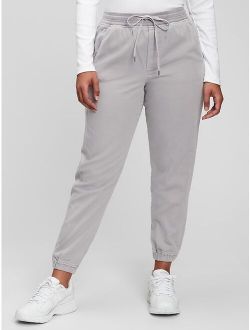Brushed Ribbed Joggers with Washwell