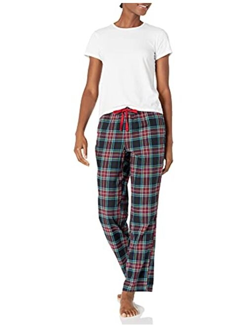 Amazon Essentials Women's Lightweight Flannel Pajama Pant