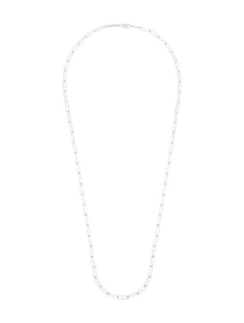 Tom Wood sterling silver box chain-link necklace