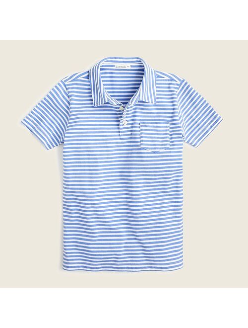 J.Crew Boys' short-sleeve polo shirt in stripe