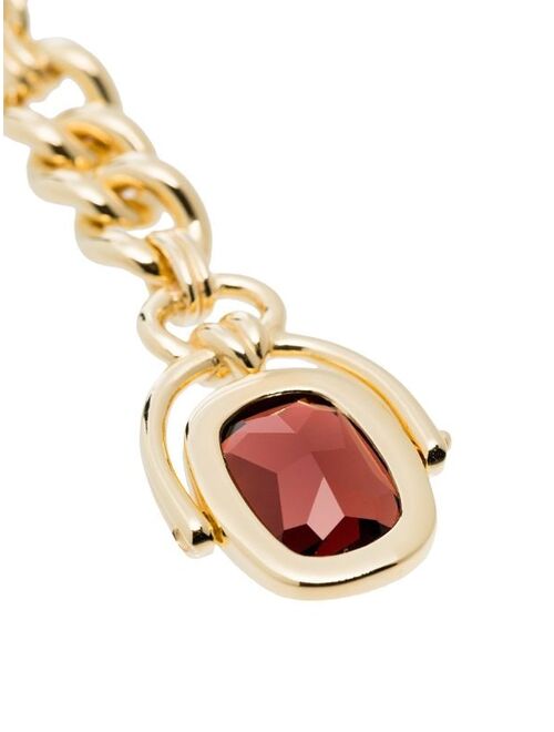 Tom Wood Grace gold-plated sterling silver pendant