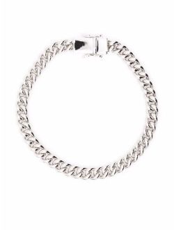 thick rounded curb chain bracelet