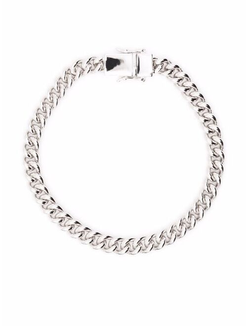 Tom Wood thick rounded curb chain bracelet