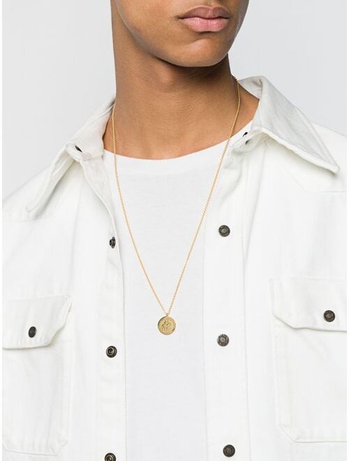 Tom Wood coin pendant necklace