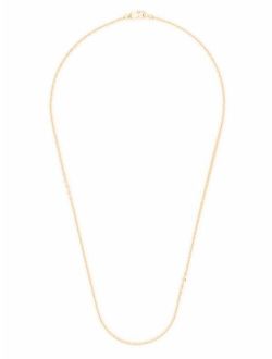 Anker-chain gold-plated sterling-silver necklace