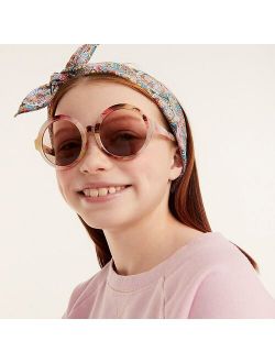 Girls' Round Polycarbonate Sunglasses