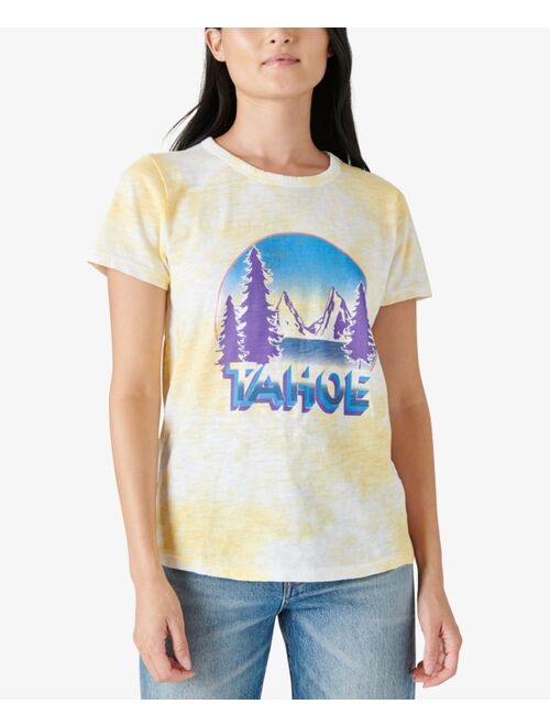 Lucky Brand Cotton Tahoe-Graphic T-Shirt