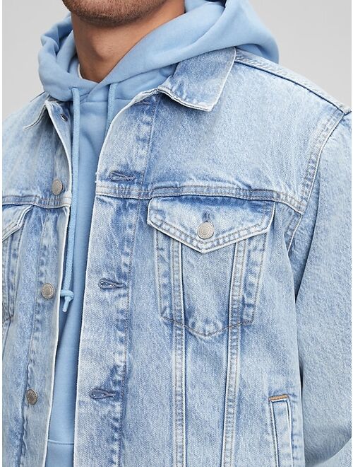 GAP Icon Denim Jacket with Washwell