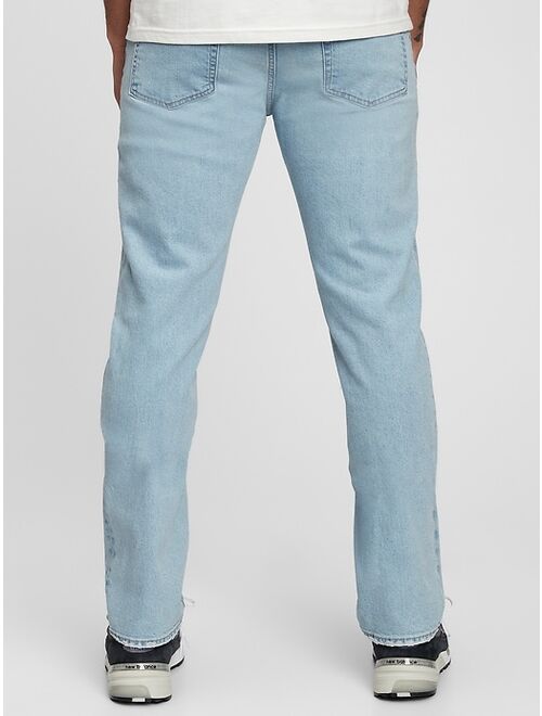 Straight Jeans in GapFlex with Washwell
