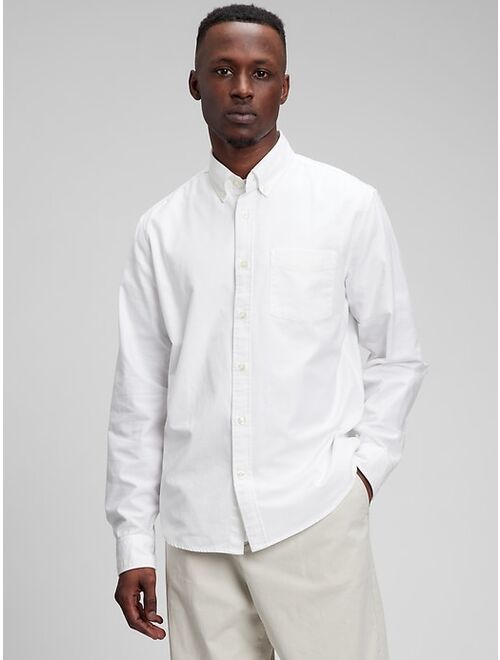 GAP Oxford Shirt in Untucked Fit