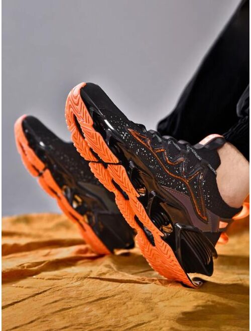 Shein Men Colorblock Lace Up Decor Chunky Sneakers