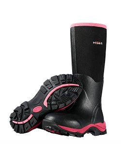 Women's Hunting Boots Insulated Rubber Boots Waterproof Muck Mud Boots Outdoor
