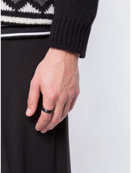 David Yurman Beveled band ring