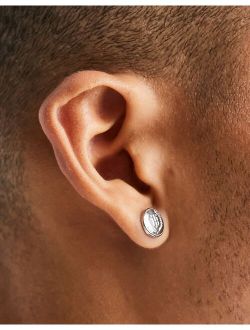 stainless steel stud earrings in silver 2780380