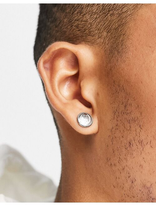 Tommy Hilfiger stainless steel stud earrings in silver 2780380