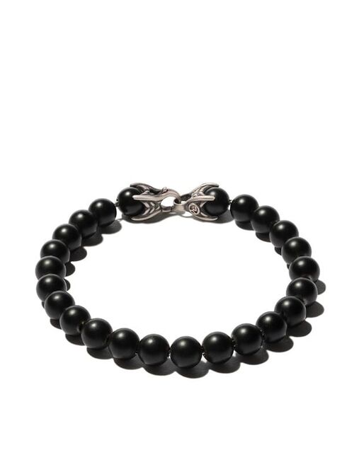 David Yurman Spiritual Beads black onyx bracelet