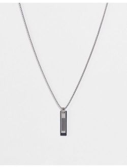 stainless steel pendant in silver 2790350