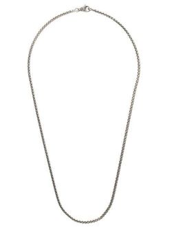 22" length small Box Chain necklace