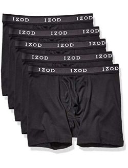 Men's Underwear - Performance Boxer Briefs with Mesh Functional Fly (5 Pack)