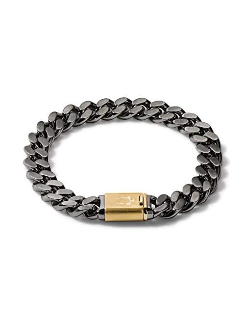 Bulova Mens Classic Chain Bracelet
