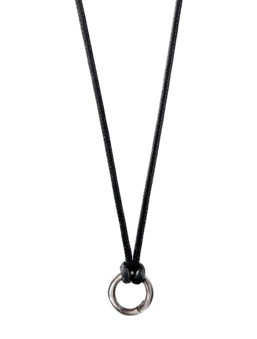 David Yurman circle amulet necklace