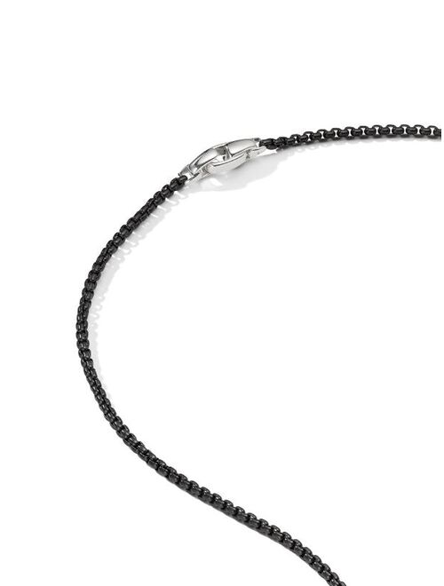 David Yurman ring charm necklace