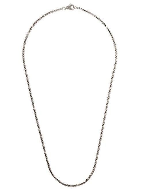 David Yurman 24" length small Box Chain necklace