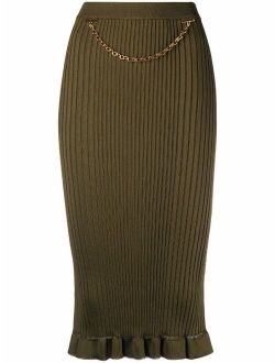 chain-link detail skirt