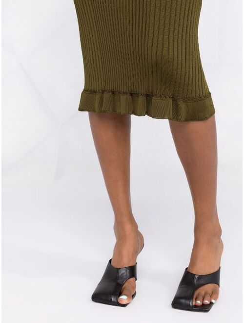 Givenchy chain-link detail skirt