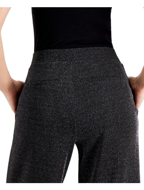 Alfani Shine Pull-On Pants, Created for Macy's