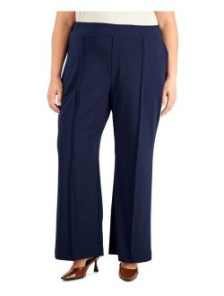 Plus Size Pull-on Straight Pants, Created for Macy's