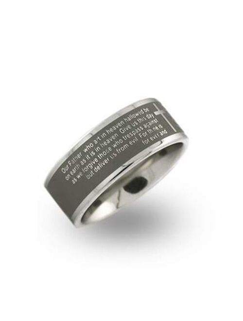 Eves's jewelry Eve's Jewelry Men's Lord's Prayer Ring
