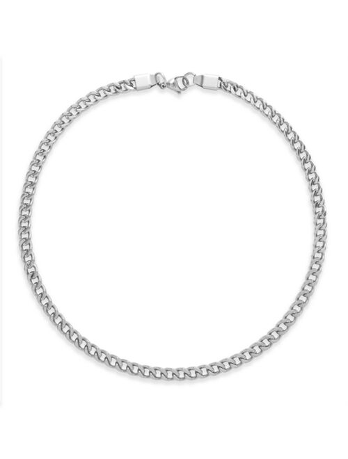Eves's jewelry Eve's Jewelry Men's Stainless Steel Fox Chain Necklace