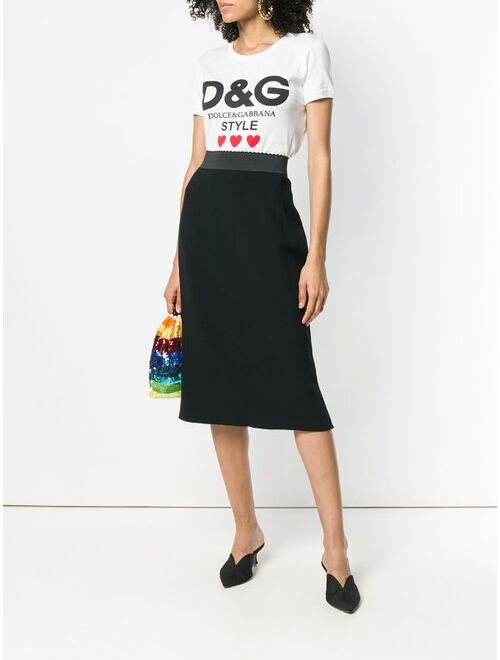 Dolce & Gabbana high-waist skirt