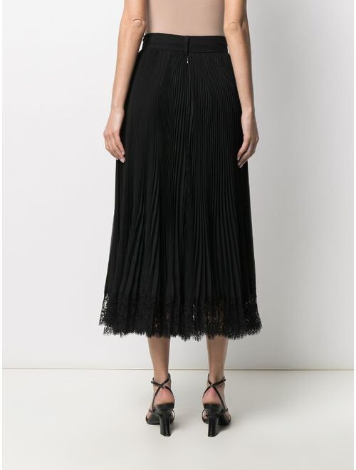 Dolce & Gabbana plisse pleated mid-length skirt