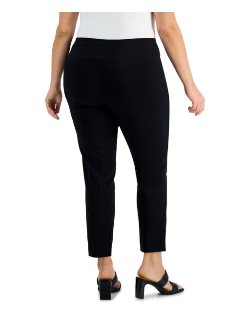 Alfani Plus Size Pull-On Skinny Pants, Created for Macy's