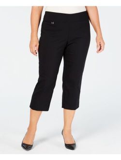 Plus Size Tummy-Control Capri Pants, Created for Macy's