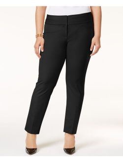 Petite Plus Size Slim Tummy-Control Pants, Created for Macy's