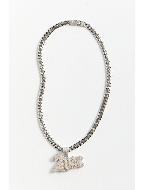 Urban outfitters King Ice X 2Pac Logo Necklace