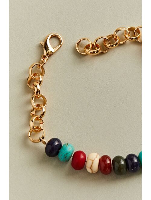 Urban Outfitters Luca Beaded Chain Bracelet