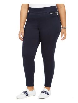 Plus Size Gramercy Sateen Ankle Pants, Created for Macy's