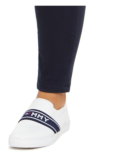 Tommy Hilfiger Plus Size Gramercy Sateen Ankle Pants, Created for Macy's