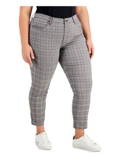 Plus Size Plaid Pants