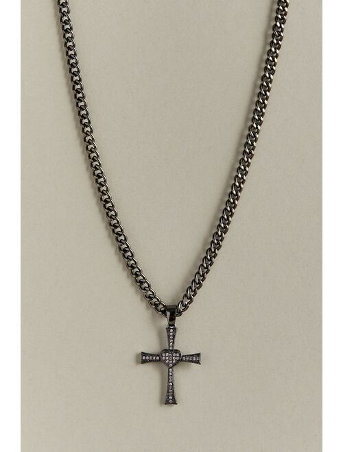 Urban Outfitters Cross My Heart Pendant Necklace
