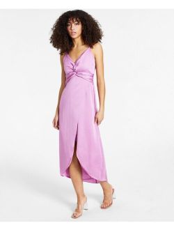 Twist-Front Slip Dress, Created for Macy's