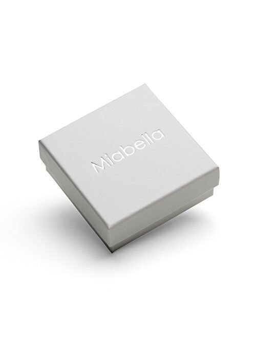 Miabella 925 Sterling Silver Italian 3mm, 4mm Solid Diamond-Cut Mariner Link Chain Bracelet for Men Women, 6.5, 7, 7.5, 8, Inch Made in Italy